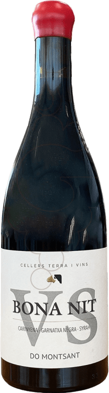 23,95 € Бесплатная доставка | Красное вино Terra i Vins Bona Nit VS Negre старения D.O. Montsant Каталония Испания бутылка 75 cl