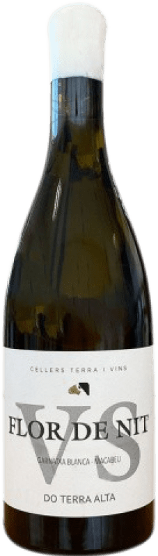 19,95 € 免费送货 | 白酒 Terra i Vins Flor de Nit VS Blanc 岁 D.O. Terra Alta 加泰罗尼亚 西班牙 瓶子 75 cl