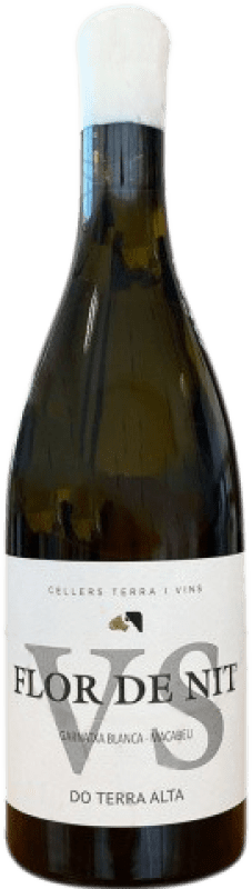 19,95 € Envio grátis | Vinho Branco Terra i Vins Flor de Nit VS Vendimia Seleccionada — Vindima Selecionada Crianza D.O. Terra Alta Catalunha Espanha Garrafa 75 cl