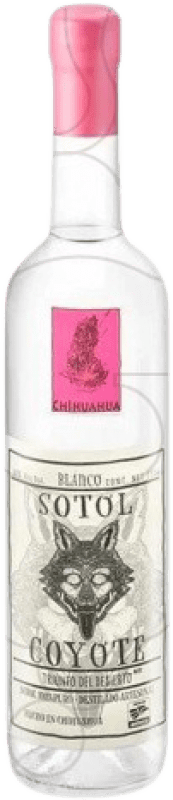 55,95 € Spedizione Gratuita | Grappa Orujo Gerardo Ruelas Sotol Coyote Chihuahua Blanco — Bianco Messico Bottiglia 70 cl