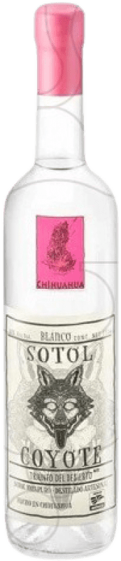 68,95 € Free Shipping | Marc Gerardo Ruelas Sotol Aguardiente Coyote Chihuahua Blanco Mexico Bottle 70 cl