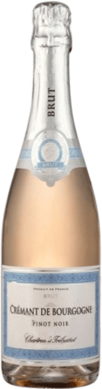 19,95 € Envoi gratuit | Vin Mousseux Rosé Chartron et Trebuchet Brut Grande Réserve A.O.C. Crémant de Bourgogne Bourgogne France Pinot Noir 75 cl