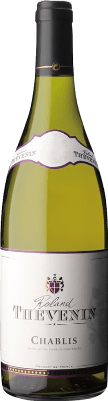 27,95 € Envío gratis | Vino Blanco Thevenin Joven A.O.C. Chablis Borgoña Francia 75 cl