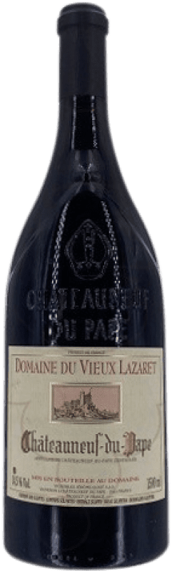 69,95 € 免费送货 | 红酒 Domaine du Vieux Lazaret 岁 A.O.C. Châteauneuf-du-Pape 罗纳 法国 瓶子 Magnum 1,5 L