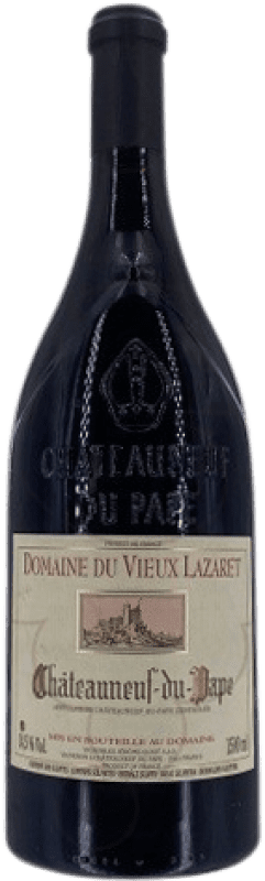 69,95 € Spedizione Gratuita | Vino rosso Domaine du Vieux Lazaret Crianza A.O.C. Châteauneuf-du-Pape Rhône Francia Bottiglia Magnum 1,5 L