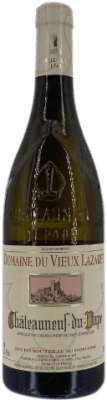 32,95 € Envío gratis | Vino blanco Domaine du Vieux Lazaret Blanc Crianza A.O.C. Châteauneuf-du-Pape Rhône Francia Botella 75 cl