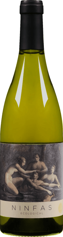 9,95 € Free Shipping | White wine Ninfas. Blanc Organic Young D.O. Empordà Catalonia Spain Bottle 75 cl