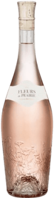 16,95 € 免费送货 | 玫瑰酒 Fleurs de Prairie Rose 年轻的 A.O.C. Côtes de Provence 普罗旺斯 法国 瓶子 75 cl