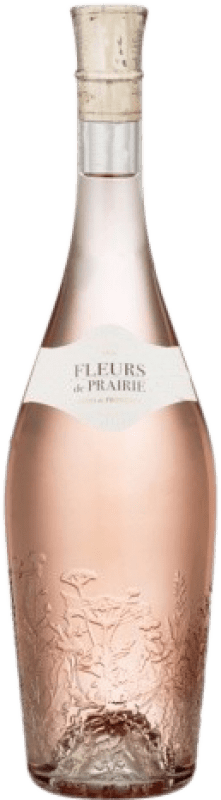 16,95 € Envio grátis | Vinho rosé Fleurs de Prairie Rose Jovem A.O.C. Côtes de Provence Provença França Garrafa 75 cl