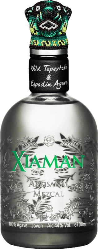 17,95 € Spedizione Gratuita | Mezcal Xiaman Messico Bottiglia Miniatura 5 cl