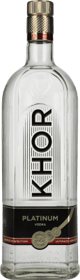 17,95 € Envío gratis | Vodka Khortytsa Khor Platinum — Edición Platino Ucrania 70 cl