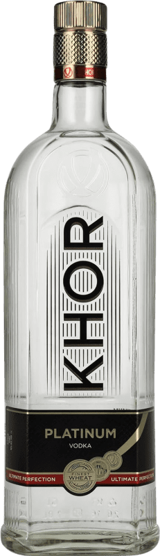 17,95 € Бесплатная доставка | Водка Khortytsa Khor Platinum — Платиновая версия Украина 70 cl