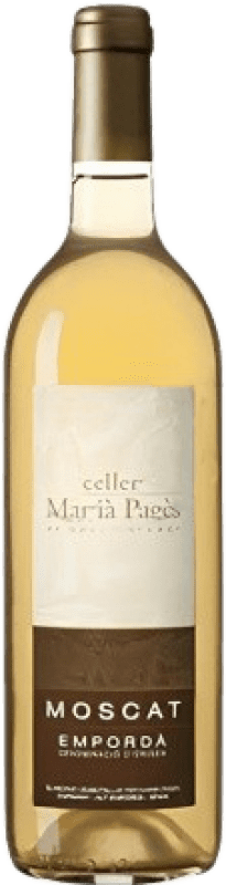 12,95 € Бесплатная доставка | Крепленое вино Marià Pagès D.O. Empordà Каталония Испания Muscat бутылка 75 cl