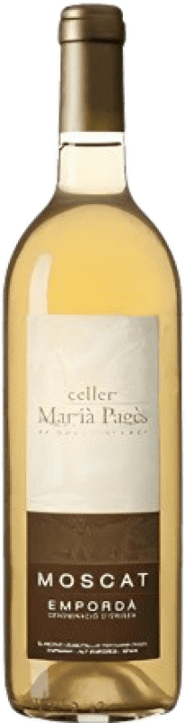 12,95 € Envio grátis | Vinho Generoso Fortificado Marià Pagès D.O. Empordà Catalunha Espanha Moscato 75 cl