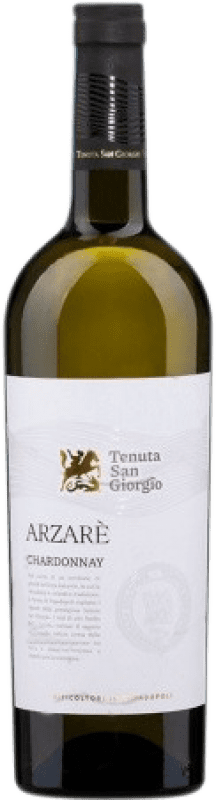 7,95 € 免费送货 | 白酒 Tenuta San Giorgio Arzare 年轻的 I.G.T. Veneto 威尼托 意大利 Chardonnay 瓶子 75 cl