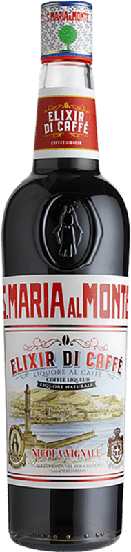 26,95 € Envio grátis | Licores Santa María al Monte Elixir Liqueur Itália 70 cl Caffè — Café