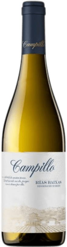 18,95 € Free Shipping | White wine Campillo Young D.O. Rías Baixas Galicia Spain Albariño Bottle 75 cl