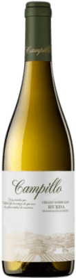 10,95 € Spedizione Gratuita | Vino Bianco Campillo Giovane D.O. Rueda Castilla y León Spagna Verdejo Bottiglia 75 cl