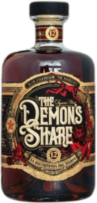 56,95 € Envio grátis | Rum The Demon's Share La Reserva del Diablo Panamá 12 Anos Garrafa 70 cl