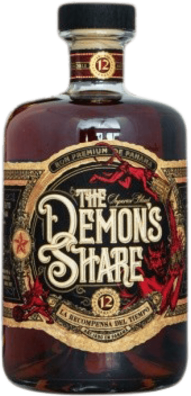 56,95 € Free Shipping | Rum The Demon's Share La Reserva del Diablo Panama 12 Years Bottle 70 cl