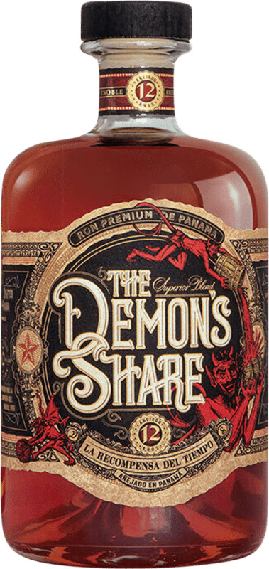 59,95 € Бесплатная доставка | Ром The Demon's Share La Reserva del Diablo Панама 12 Лет 70 cl