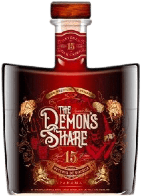 103,95 € Envío gratis | Ron The Demon's Share La Reserva del Diablo Panamá 15 Años 70 cl