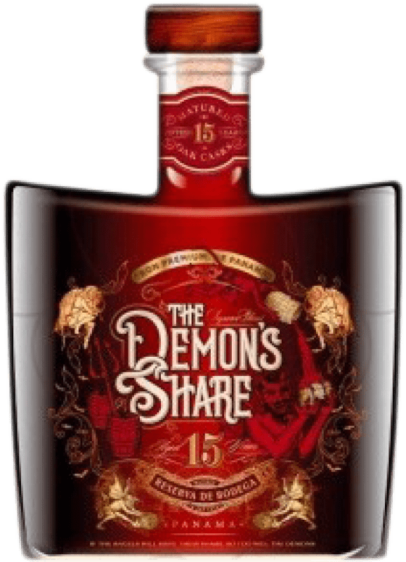 103,95 € Spedizione Gratuita | Rum The Demon's Share La Reserva del Diablo Panama 15 Anni Bottiglia 70 cl