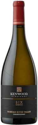 26,95 € Envío gratis | Vino blanco Kenwood Six Ridges Blanco I.G. Russian River Valley California Estados Unidos Chardonnay Botella 75 cl