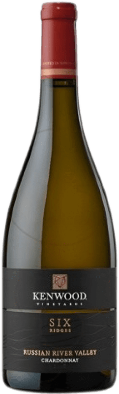 24,95 € Spedizione Gratuita | Vino bianco Kenwood Six Ridges Blanco I.G. Russian River Valley California stati Uniti Chardonnay Bottiglia 75 cl