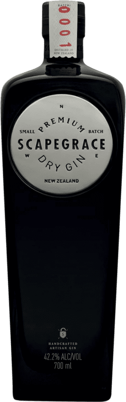 49,95 € Kostenloser Versand | Gin Scapegrace Gin Neuseeland Flasche 70 cl