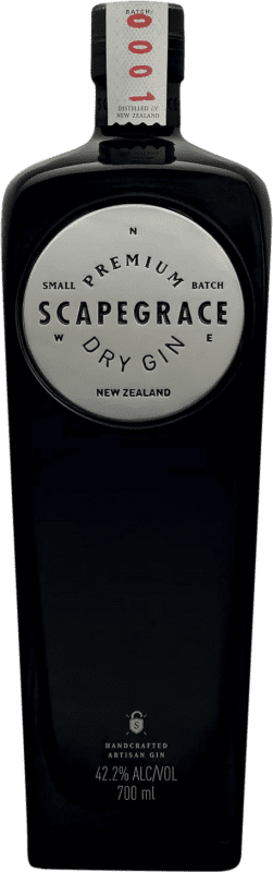48,95 € 免费送货 | 金酒 Scapegrace Gin 新西兰 瓶子 70 cl