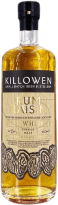88,95 € Free Shipping | Whisky Single Malt Killowen Rum Raisin Ireland Bottle 70 cl