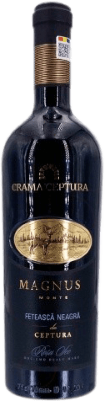 12,95 € Envío gratis | Vino tinto Crama Ceptura Cervus Magnus Monte Rumanía Fetească Neagră Botella 75 cl