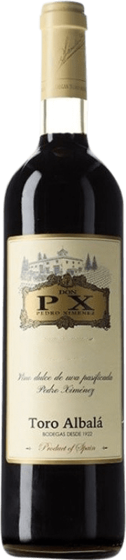 63,95 € Spedizione Gratuita | Vino fortificato Toro Albalá Don P.X. Selección 1993 D.O. Montilla-Moriles Andalucía y Extremadura Spagna Pedro Ximénez Bottiglia 75 cl