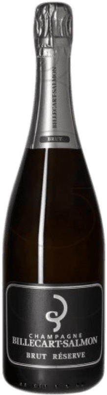 33,95 € Envio grátis | Espumante branco Billecart-Salmon Brut Reserva A.O.C. Champagne Champagne França Meia Garrafa 37 cl