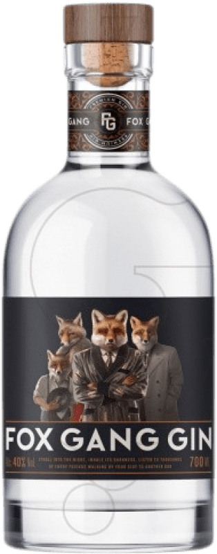 18,95 € Бесплатная доставка | Джин Fox Gang Литва бутылка 70 cl