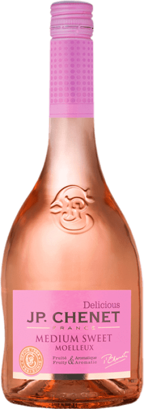 7,95 € Envoi gratuit | Vin Mousseux Rosé JP Chenet Medium Sweet — Demi-Doux Rosé I.G.P. Vin de Pays d'Oc Languedoc-Roussillon France 75 cl