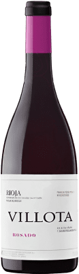 25,95 € Kostenloser Versand | Rosé-Wein Villota Rosado D.O.Ca. Rioja La Rioja Spanien Flasche 75 cl