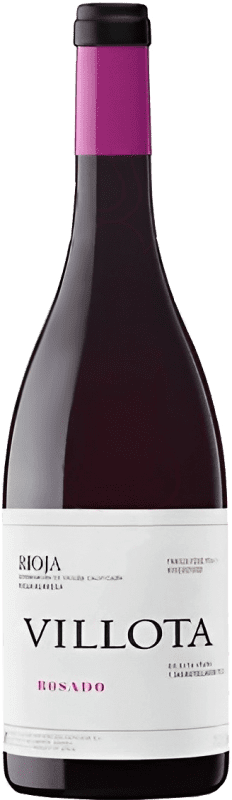 19,95 € Kostenloser Versand | Roséwein Villota D.O.Ca. Rioja La Rioja Spanien Flasche 75 cl