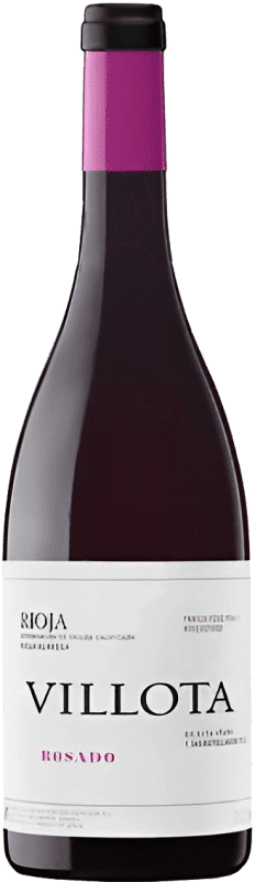 25,95 € Spedizione Gratuita | Vino rosato Villota Rosado D.O.Ca. Rioja La Rioja Spagna Bottiglia 75 cl