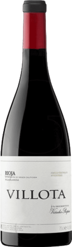 35,95 € Spedizione Gratuita | Vino rosso Villota D. Ricardo D.O.Ca. Rioja La Rioja Spagna Bottiglia 75 cl