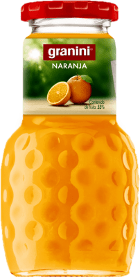 39,95 € Kostenloser Versand | 24 Einheiten Box Getränke und Mixer Granini Naranja 100% Exprimido con Pulpa Spanien Kleine Flasche 20 cl