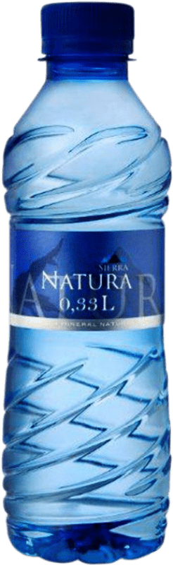 17,95 € Free Shipping | 35 units box Water Sierra Natura Mineral Natural — Natural Mineral Andalusia Spain Third-Liter Bottle 33 cl PET