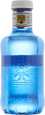 18,95 € Free Shipping | 36 units box Water Solán de Cabras Mineral Natural — Natural Mineral Castilla la Mancha Spain Third-Liter Bottle 33 cl PET