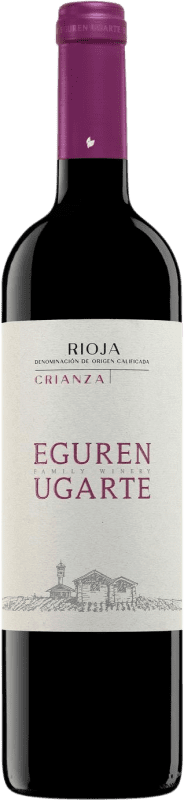 6,95 € 送料無料 | 赤ワイン Eguren Ugarte 高齢者 D.O.Ca. Rioja バスク国 スペイン ハーフボトル 37 cl