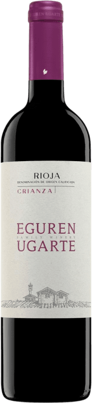 5,95 € Free Shipping | Red Wine Eguren Ugarte Crianza — Aged D.O.Ca. Rioja Basque Country Spain Half Bottle 37 cl