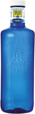 16,95 € Envio grátis | Caixa de 20 unidades Água Solán de Cabras PET Castela e Leão Espanha Garrafa Medium 50 cl