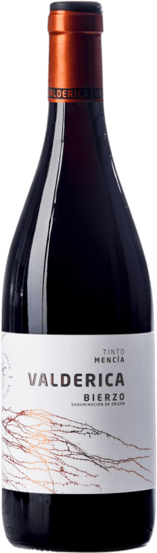 6,95 € Free Shipping | Red wine Arturo García Valderica Young D.O. Bierzo Castilla y León Spain Mencía Bottle 75 cl