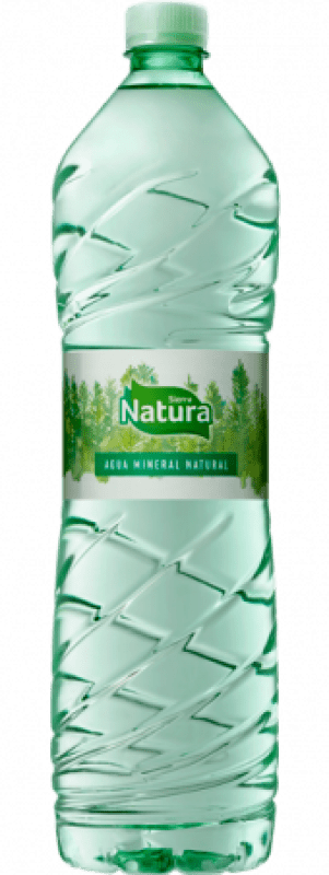8,95 € Бесплатная доставка | Коробка из 12 единиц Вода Sierra Natura PET Андалусия Испания бутылка 1 L