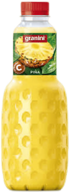 22,95 € Free Shipping | 6 units box Soft Drinks & Mixers Granini Piña Spain Bottle 1 L